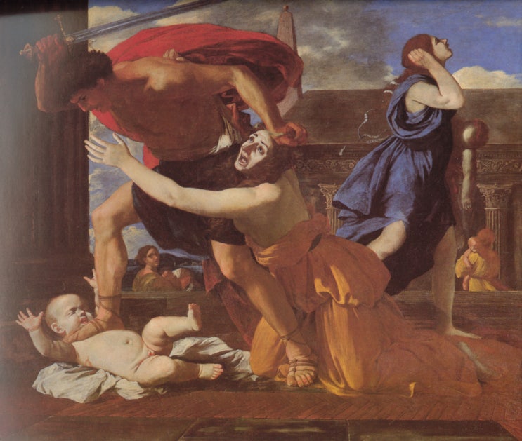 Poussin Le Massacre Des Innocents Picasso Bacon 세계의 명화-니콜라스 푸생(Nicolas Poussin) [1594-1665] : 네이버 블로그