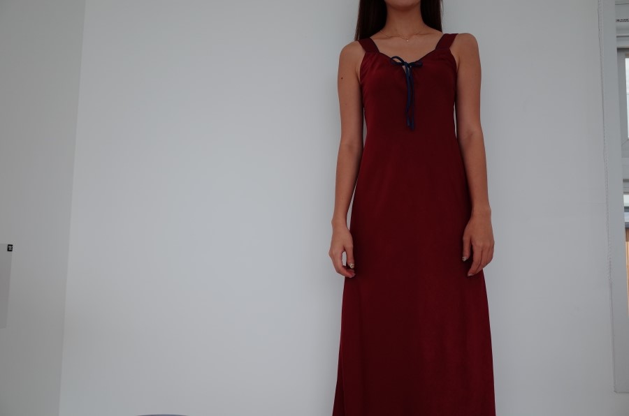 New Wine Silk Pajamas Newlyweds Couple Pajamas Fas