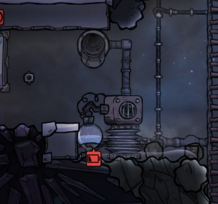 산소미포함 Oxygen Not Included 공략 오염된 공기 정화하기 오염된 물 정화하기 물 생산 네이버 블로그