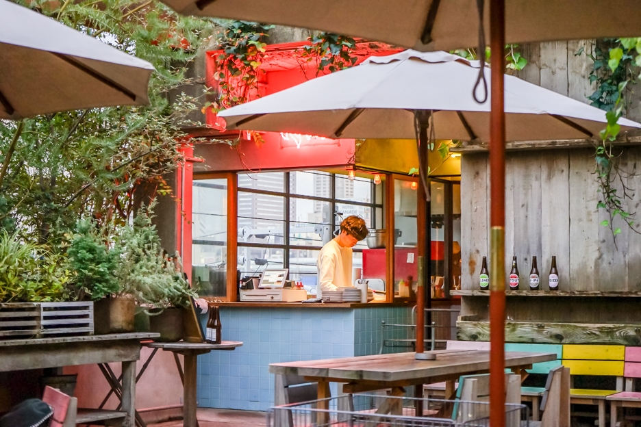 오사카 루프탑 카페, CUBIERTA : 네이버 블로그