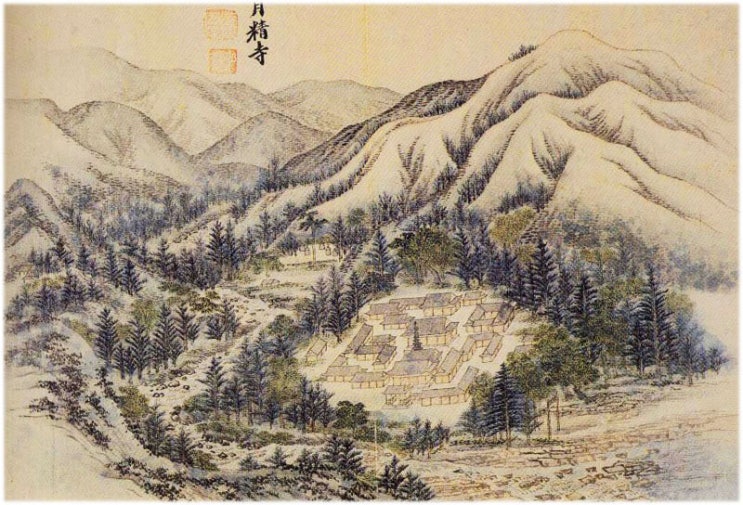 [단원 김홍도] 금강사군첩(金剛四郡帖) 一券 네이버 블로그